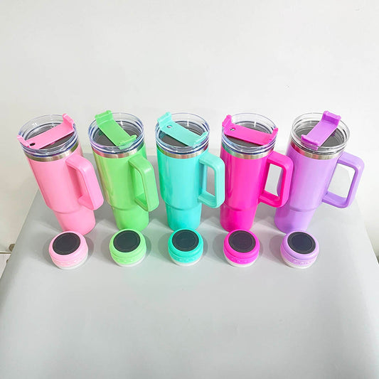 40oz Stanley Style Speaker Tumblers