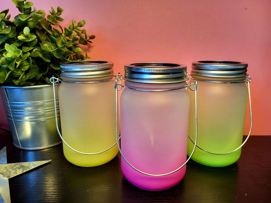 Mason Jars -Solar Sublimation