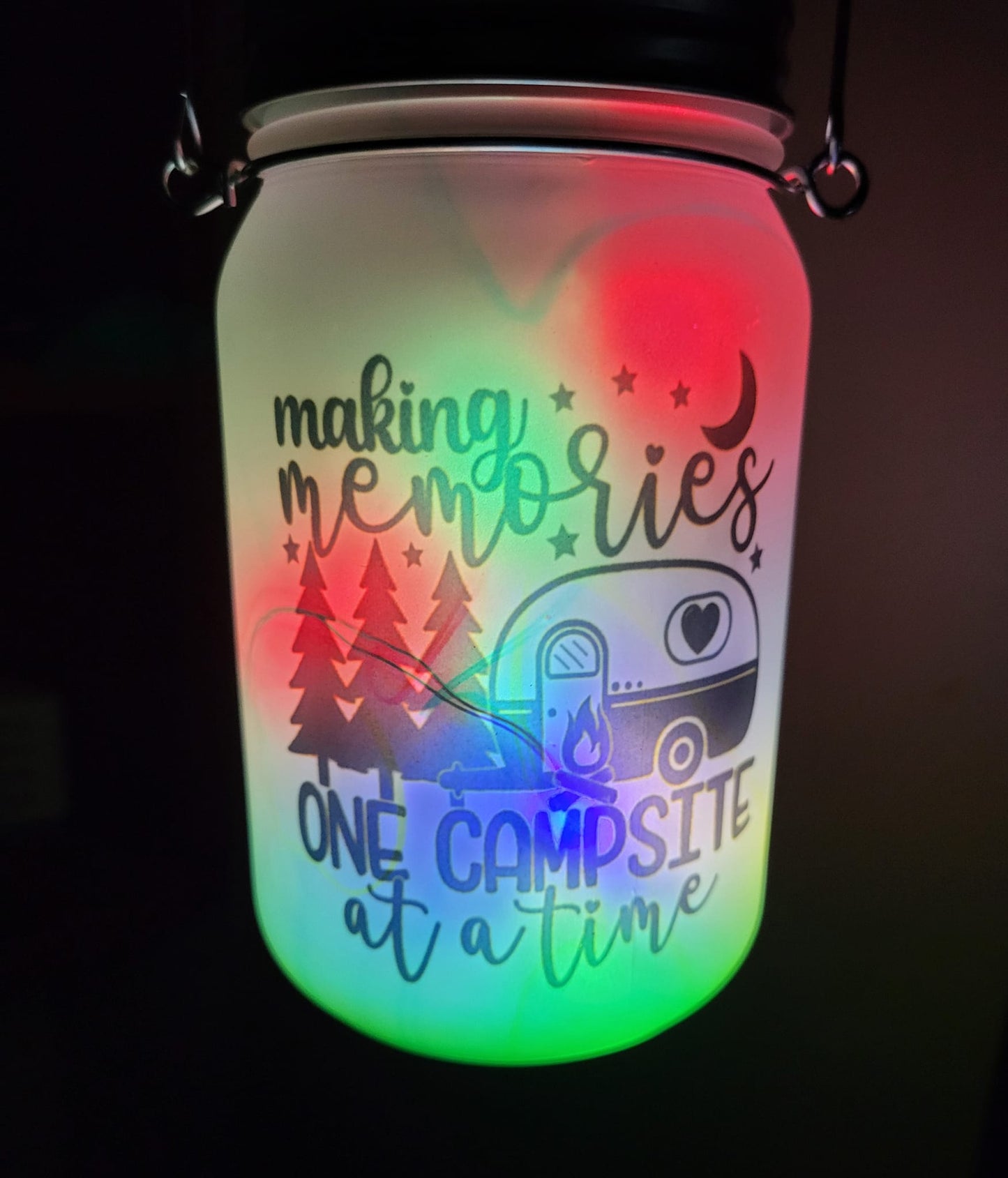 Mason Jars -Solar Sublimation