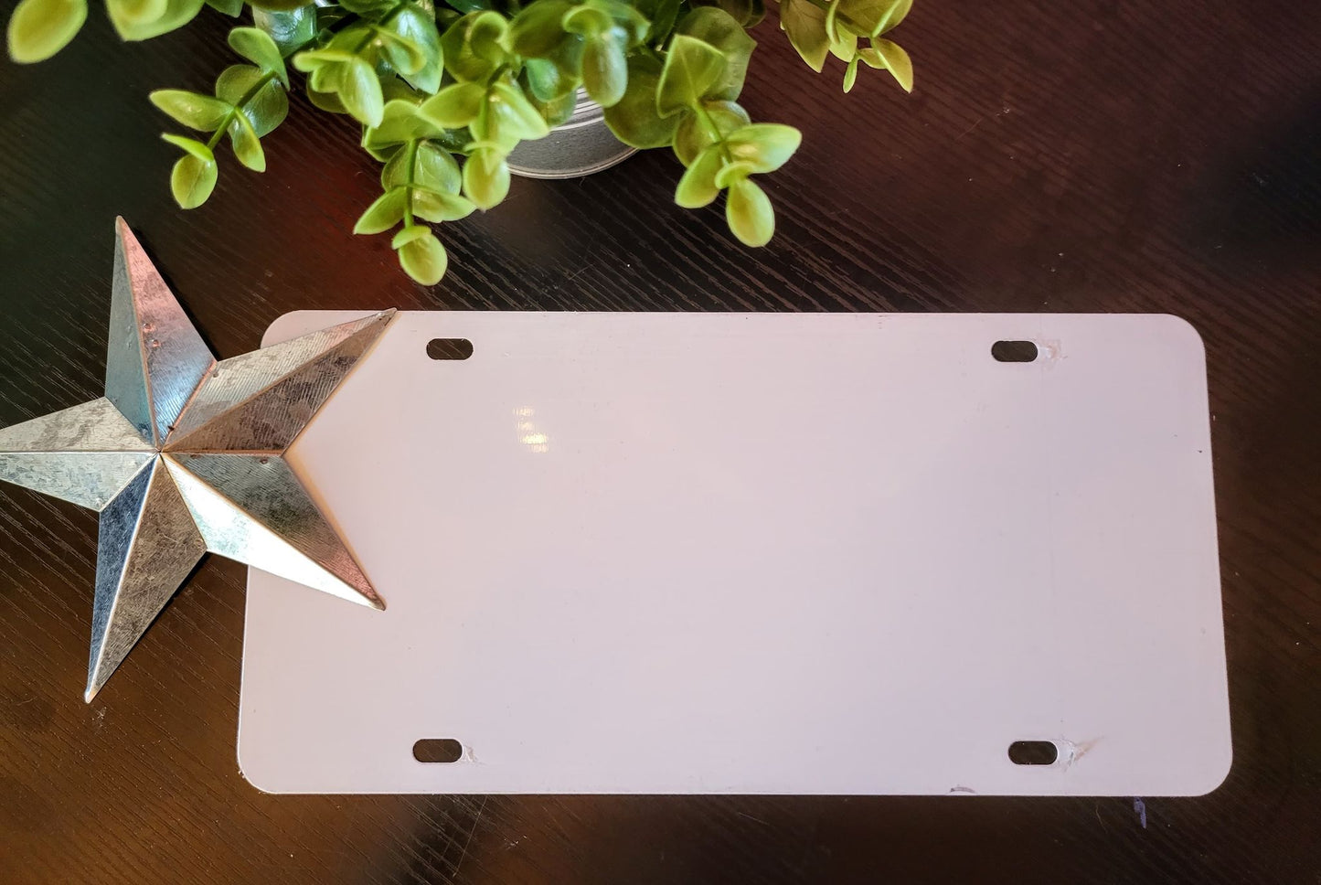 Aluminum - sublimation license plates