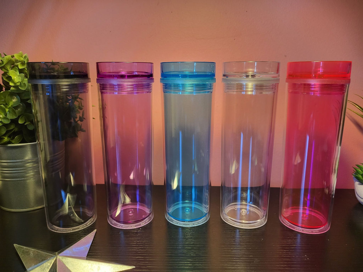 Acrylic Tumblers - 16oz Clear