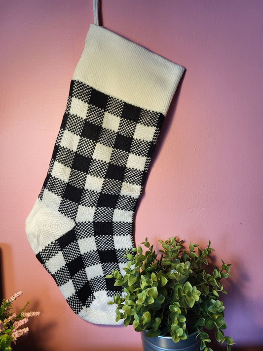 Buffalo Plaid Christmas Stockings