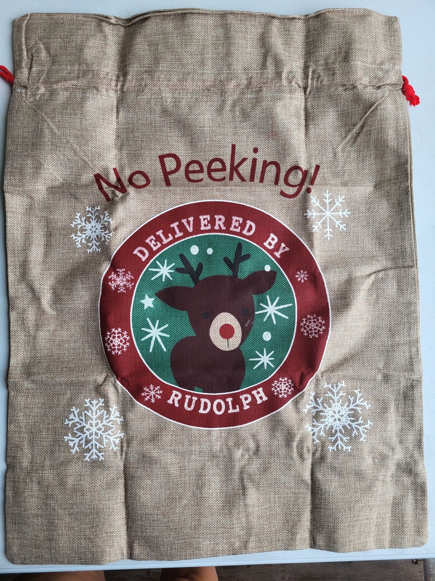 Santa Sacks - Burlap