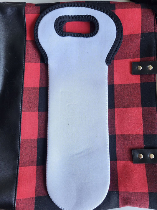 Wine Bottle Bag - Sublimation Neoprene