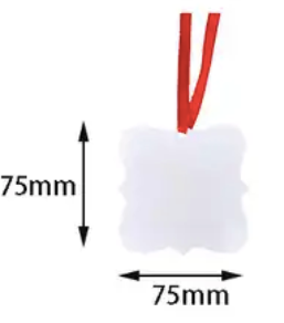 thumbnail interactive-video image 1 of 3x3 Aluminum Sublimation Squares – LOT Of 50 Blanks (Made In USA) 1 of 6
