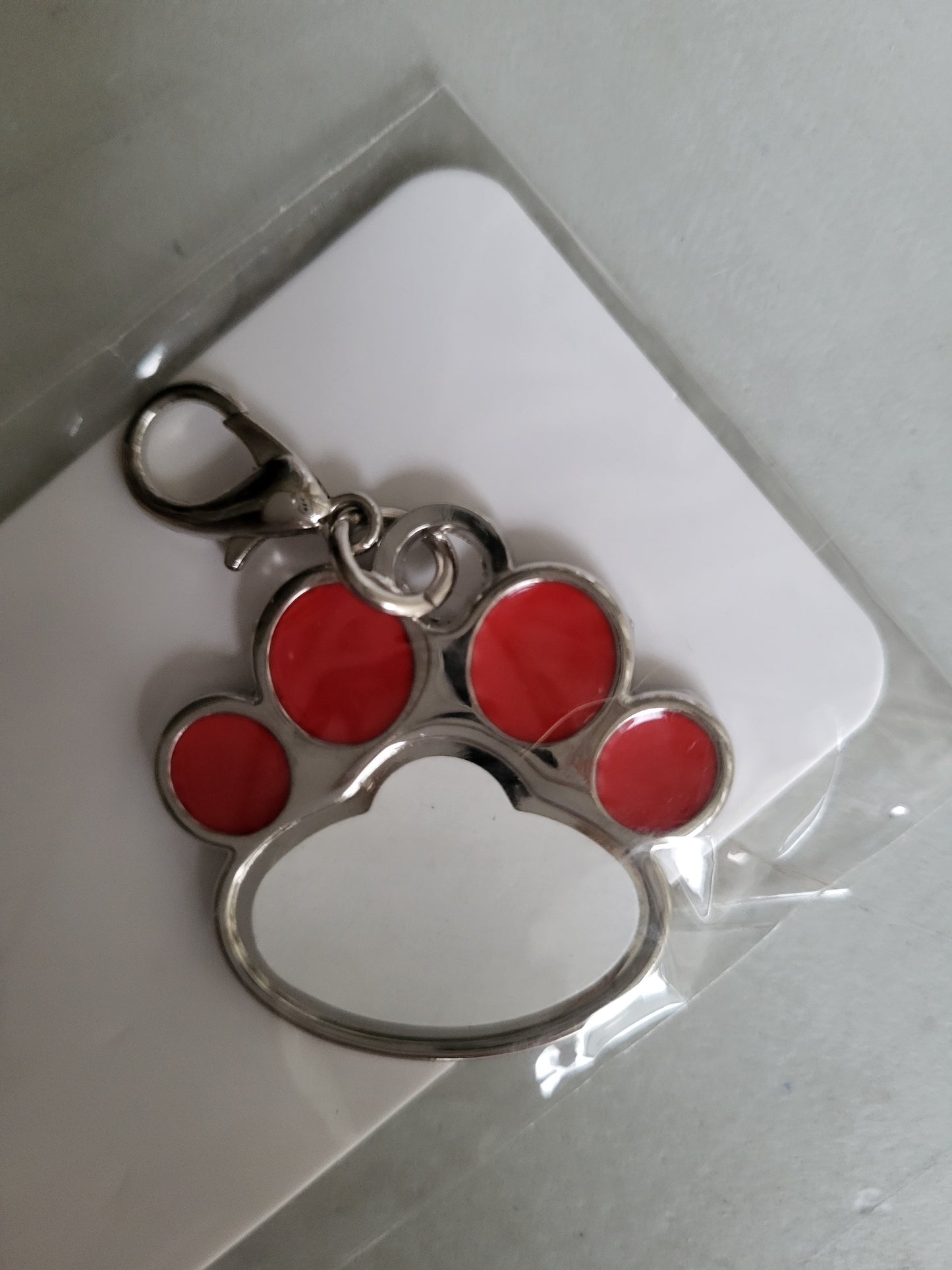 Pet Tags - Paw Print Sublimation