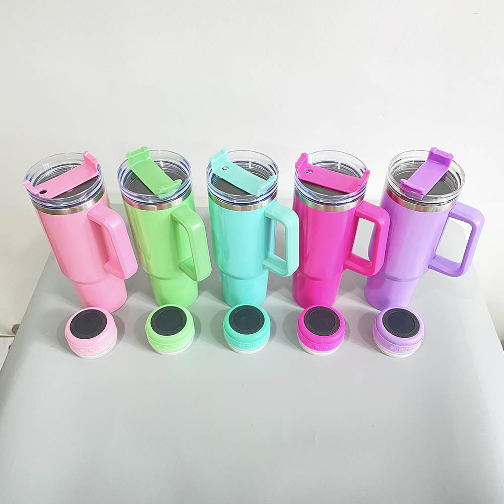 40oz Stanley Style Speaker Tumblers