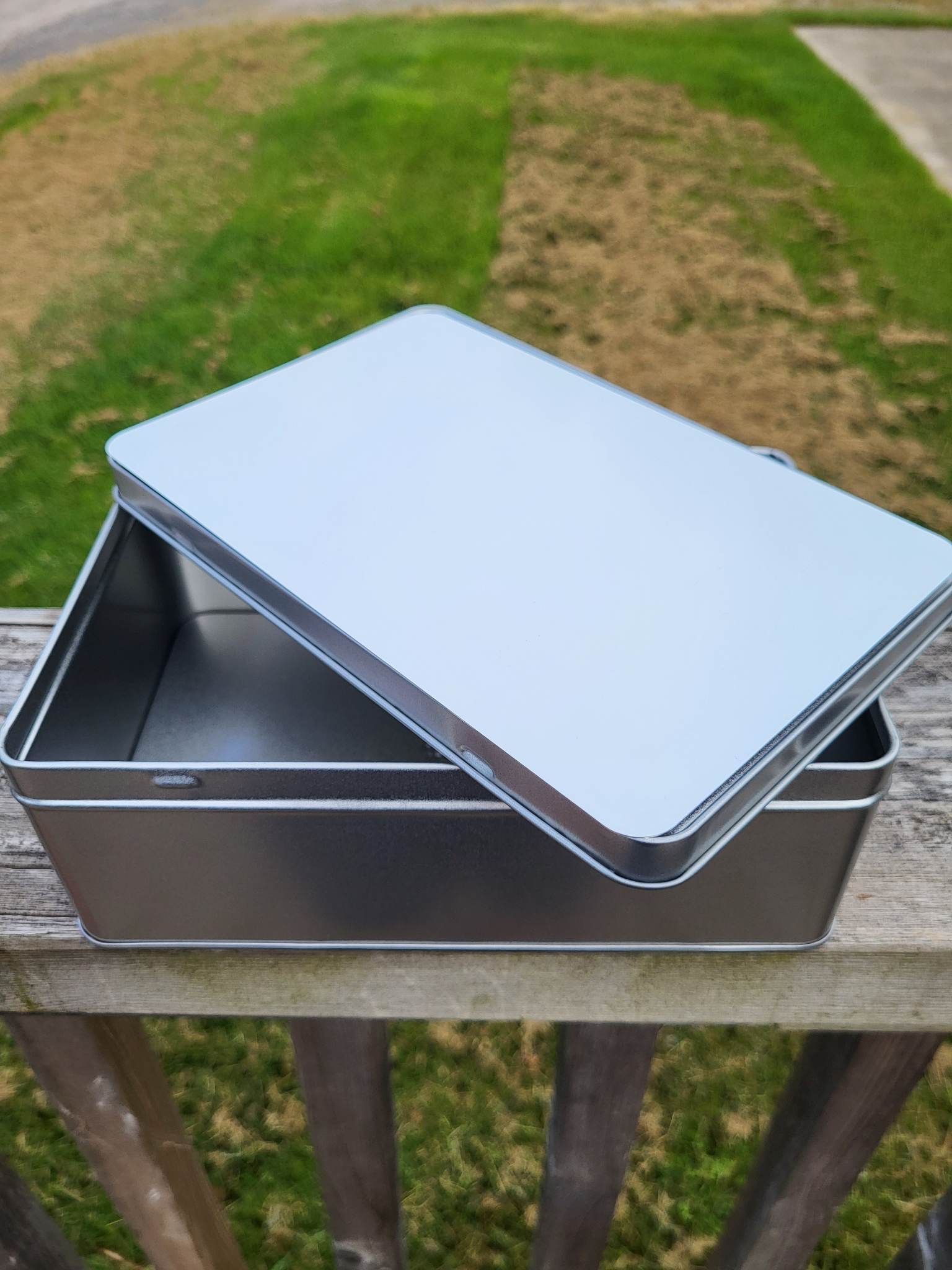 Tin Keepsake Boxes - Rectangle & Round Sublimation – Sublimation Blanks ...