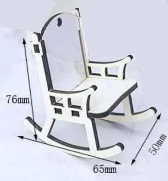 Memory Rocking Chair and Bench - MDF Sublimation