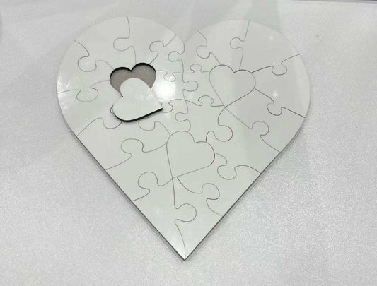 Puzzles - MDF Heart