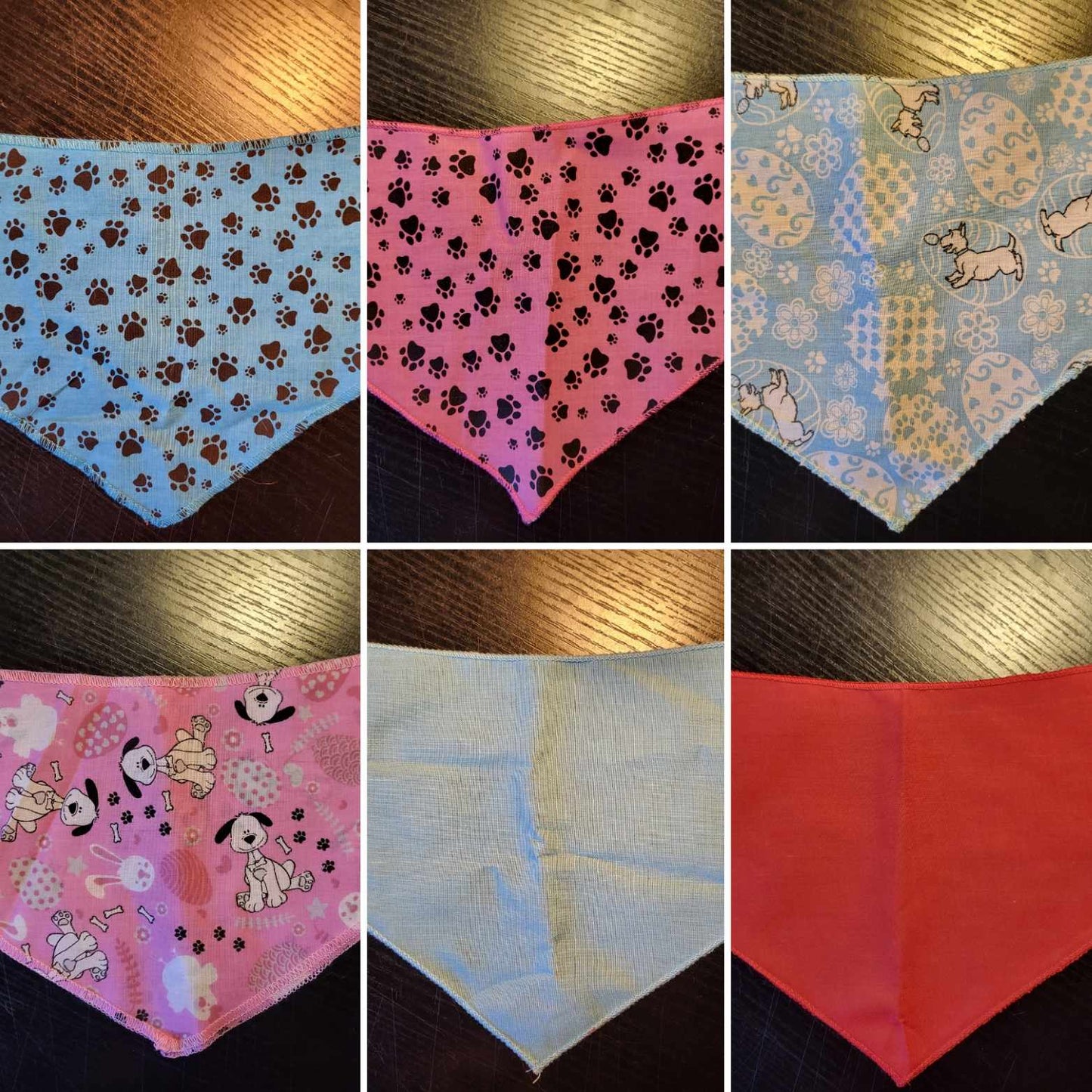 Pet Bandanas - Non-Sublimation - Tie-On Style