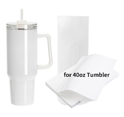 Shrink Wrap Tumbler Sleeves