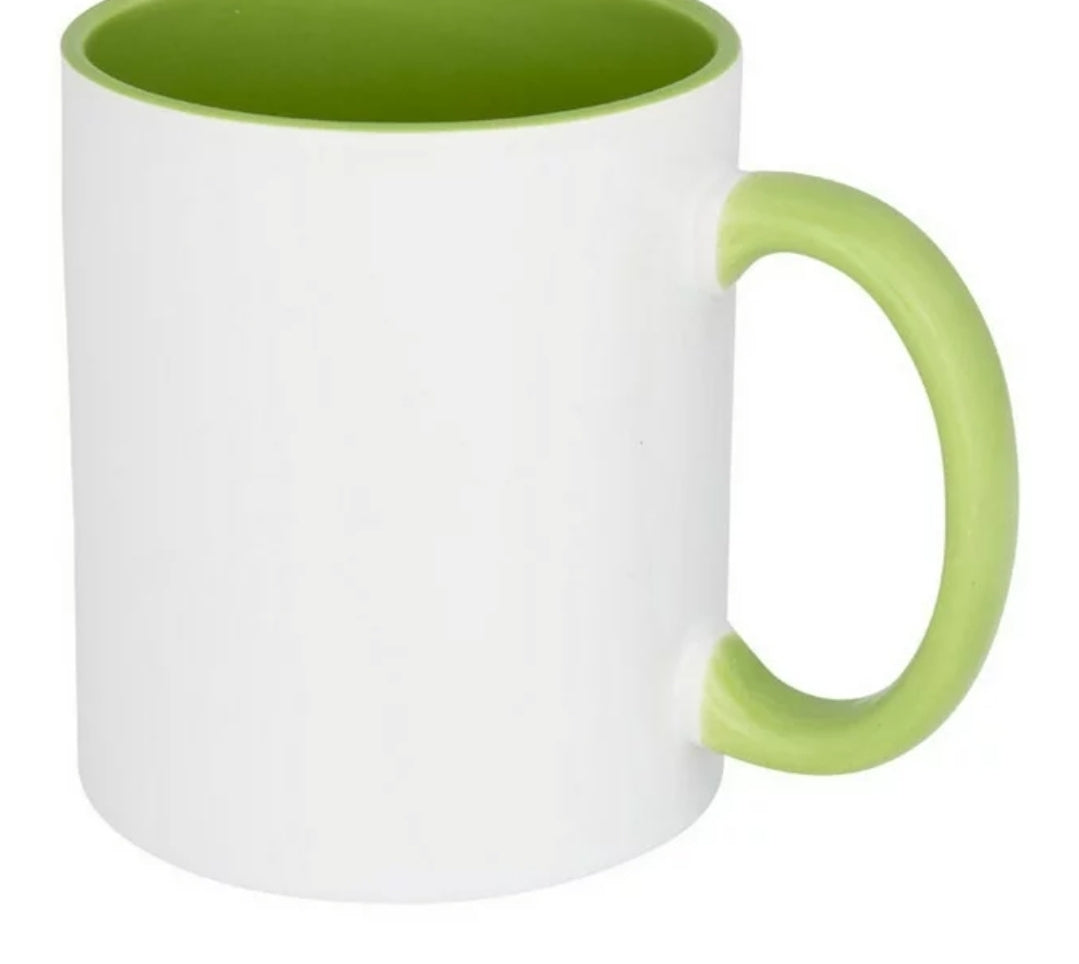 Mugs - 15oz Coloured Handle/Inner