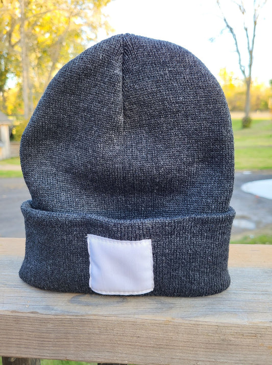 Hats - Unisex Adult Winter Toques with Patch