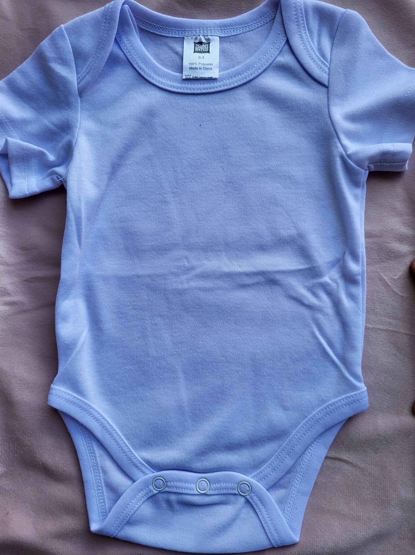 Onesies Baby Sublimation Sublimation Blanks FABB (Family Affair