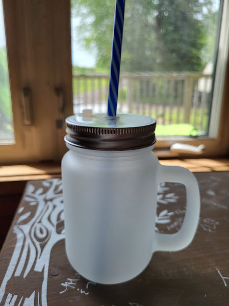 Mason Jars -12oz Frosted